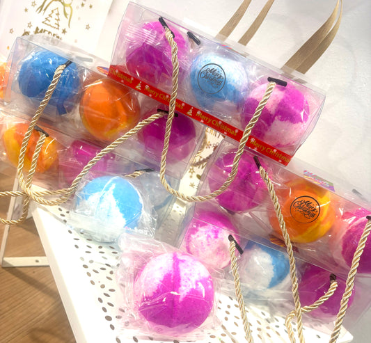 PERFUME BATH BOMBS SET